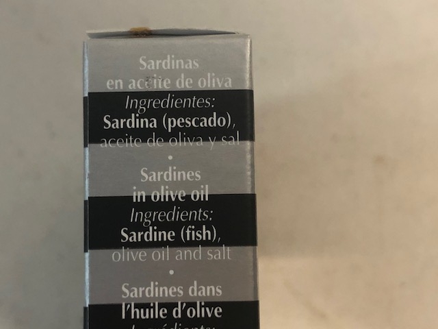Small Spanish Sardine 130 grs Can Unit